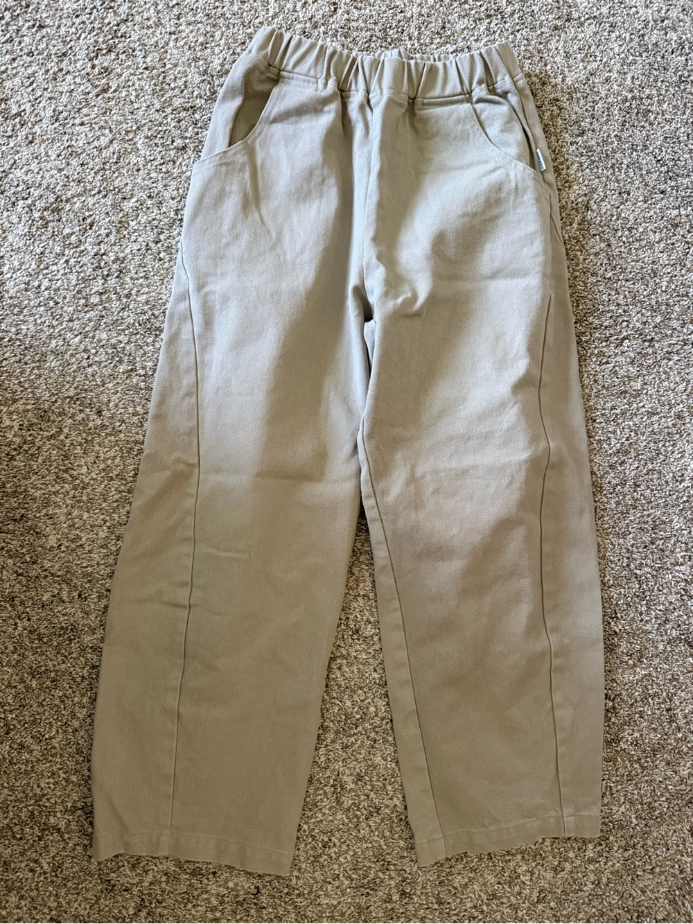 Le Bon Shoppe Women’s Barrel Pants in Beige